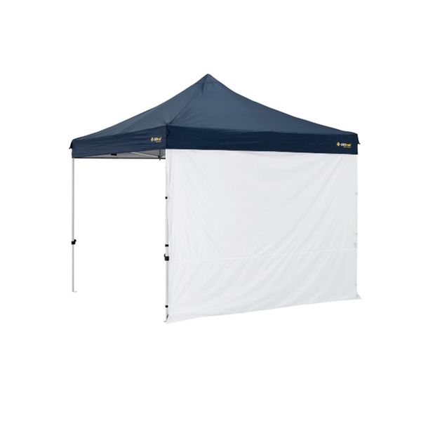 OZtrail Compact Solid Wall Kit 2.4m (White) - Fits Onto OZtrail 2.4m x 2.4m Gazebo's