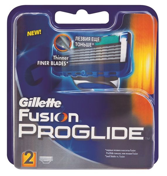 Gillette Fusion ProGlide Manual Razor Blades - 2 Blades