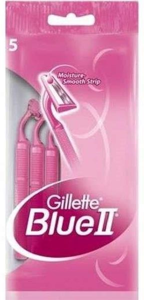 Gillette Blue II Plus Disposables Razors for Women - 5s
