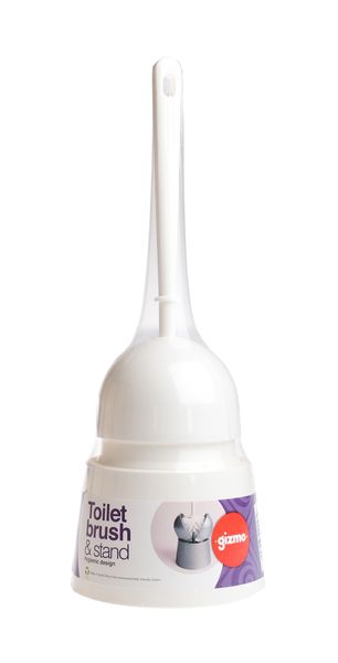 Gizmo - Closed Toilet Brush - White
