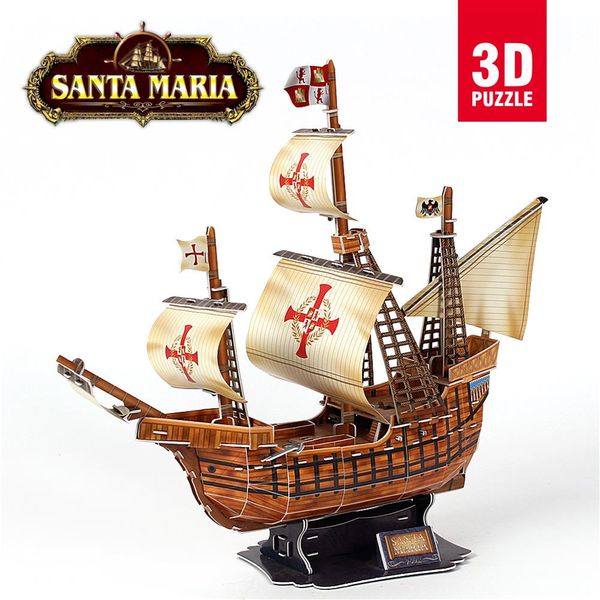 Cubic Fun Santa Maria - 113 Piece 3D Puzzle