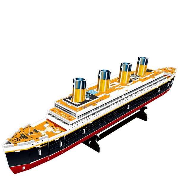 Cubic Fun Small Titanic - 35 Piece 3D Puzzle