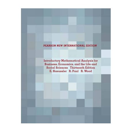 Introductory Mathematical Analysis 13th Edition Pdf