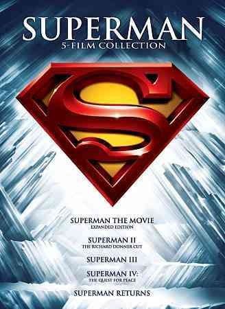 Superman 5 Film Collection - (Region 1 Import DVD)