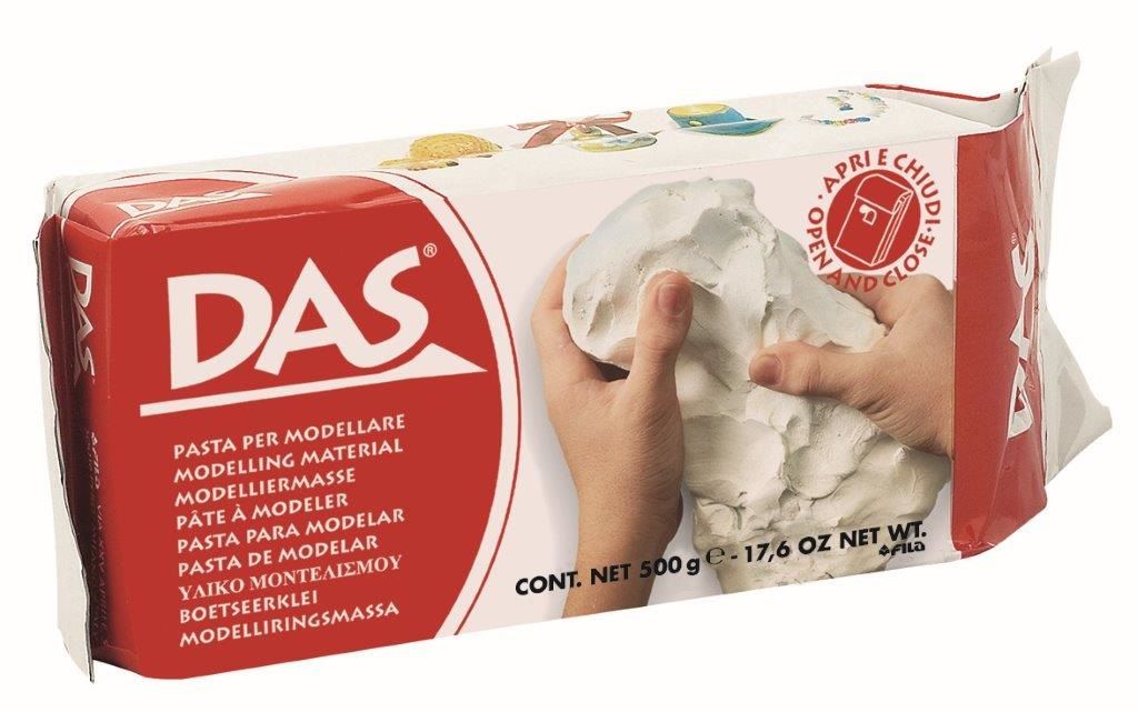 DAS Air Hardening Modelling Clay 500g - White | Shop Today. Get it ...