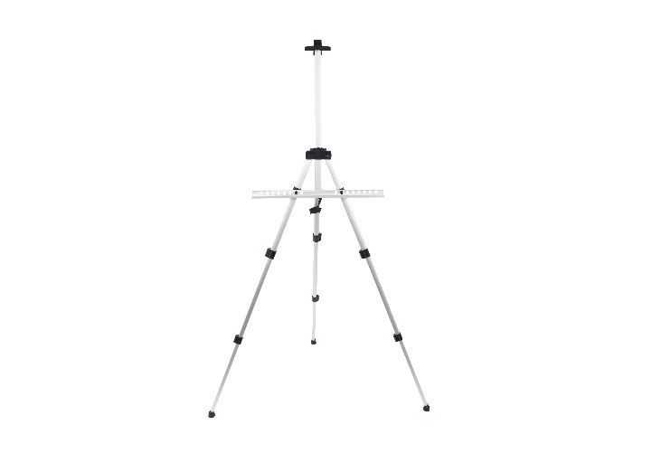 Parrot Easel Aluminium Adjustable - Light Grey