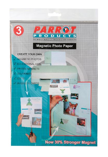 Parrot Products Magnetic Flexible Photo Paper A4 (3 Sheets)