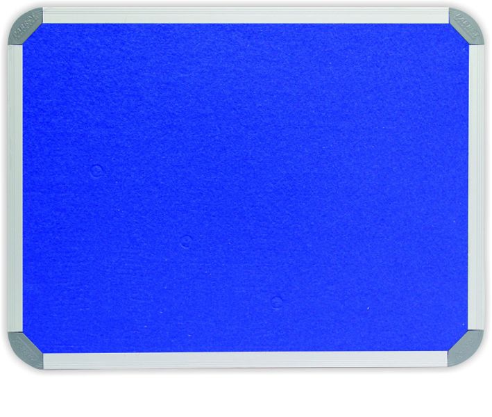 Parrot Notice Board - Info Board Aluminium Frame (1500 x 900mm) - Royal Blue