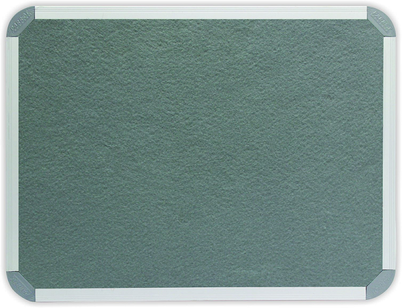 Parrot Notice Board - Info Board Aluminium Frame (3000 x 1200mm) - Grey