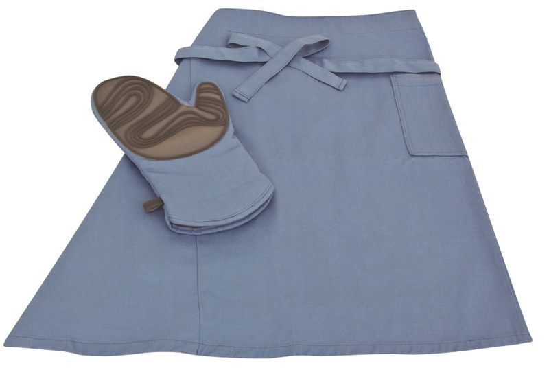 Anzo - Inspire Half Apron and Oven Mitten Set