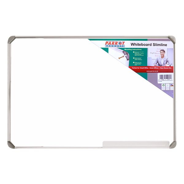 Parrot Products Whiteboard Slimline Magnetic - 1200 x 900mm