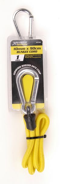 X-Strap Heavy Duty Bungee Cord - Yellow 1pce -10mm X 90cm