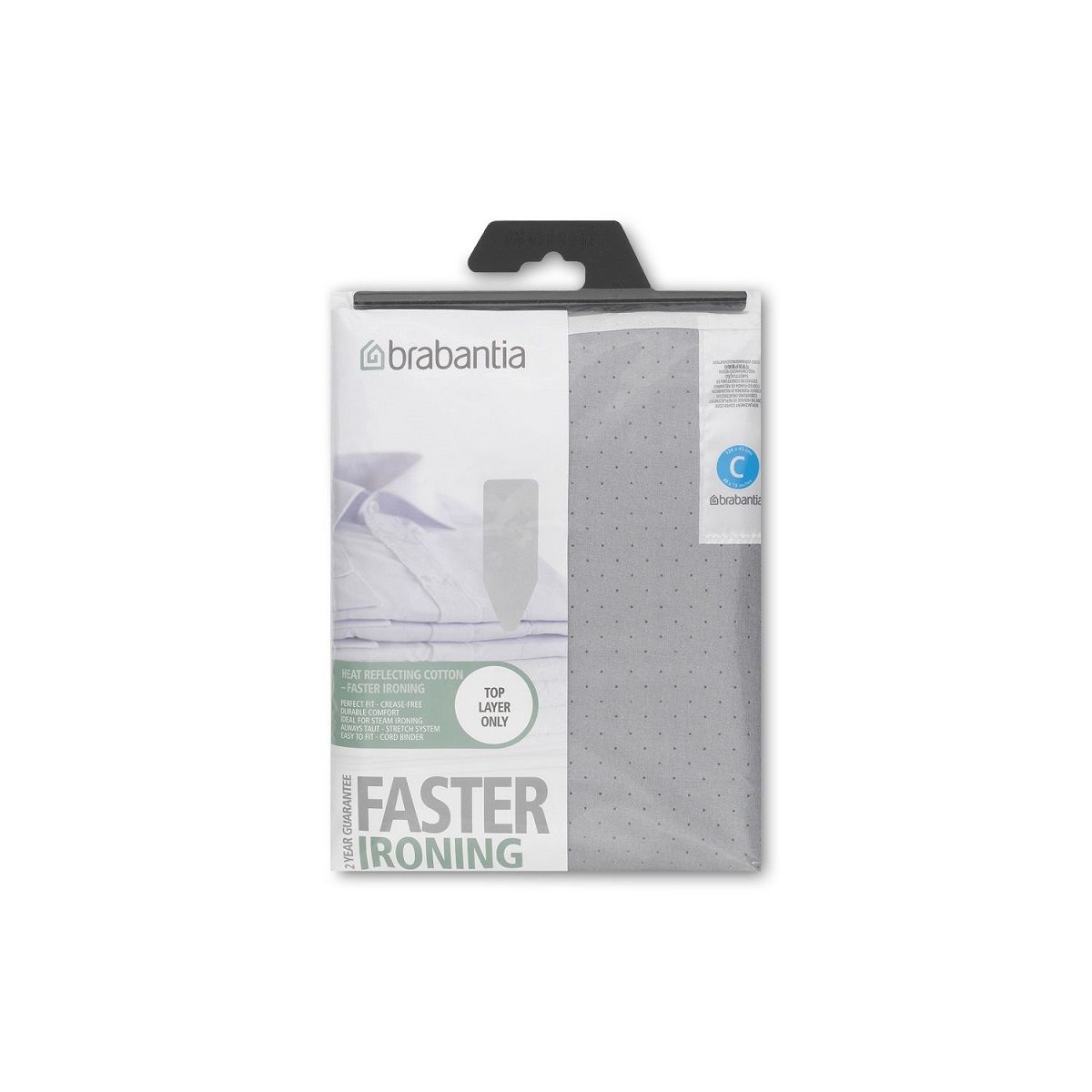 Brabantia Ironing Board Replacement Cover with 2mm Foam Silicone Shop Today. Get it Tomorrow