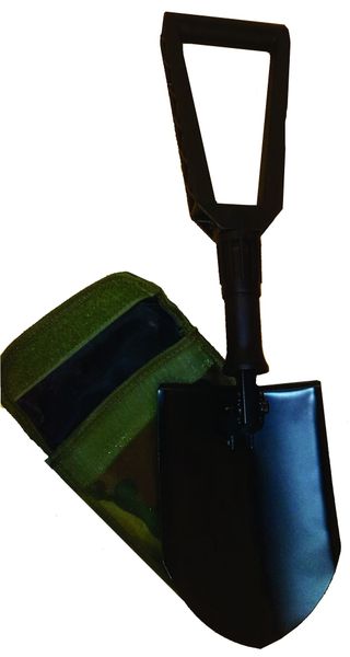 Leisure-Quip - Folding Spade In A Pouch - Black