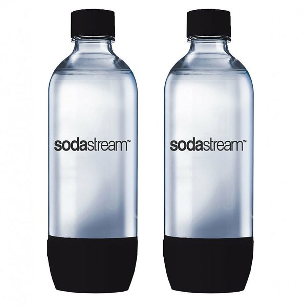 Sodastream - Classic Carbonating Bottle 1 Litre Twin pack