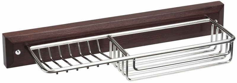 Steelcraft - Wood 'N Steel Shelf &amp; Soap Dish