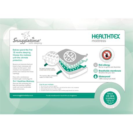 bamboopaedic large cot mattress