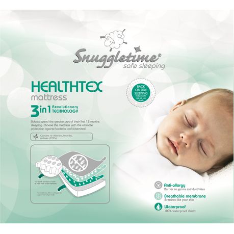snuggletime large cot mattress