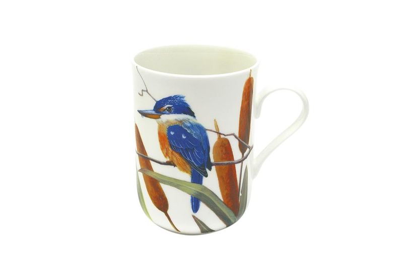 Maxwell &amp; Williams - 300ml Sacred Kingfisher Decal Mug - White