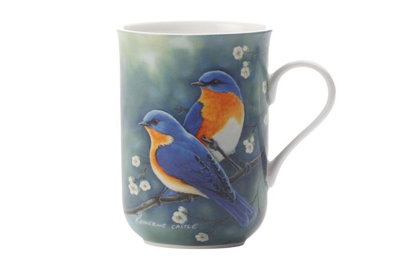 Maxwell &amp; Williams - 300ml Katherine Castle Bluebird Decal Mug - Blue