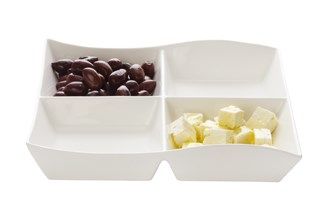 Maxwell &amp; Williams - Basics Motion Hors D' Oeuvre Dish - White
