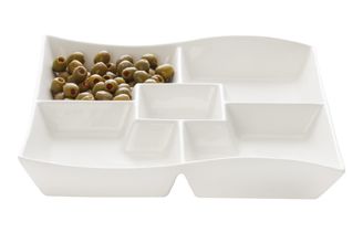 Maxwell &amp; Williams - Basics Motion Chip &amp; Dip Dish - White