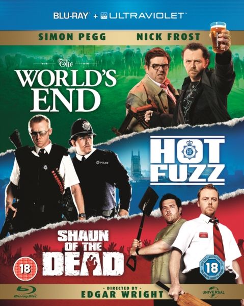 Shaun of the Dead/Hot Fuzz/The World's End(Blu-ray)