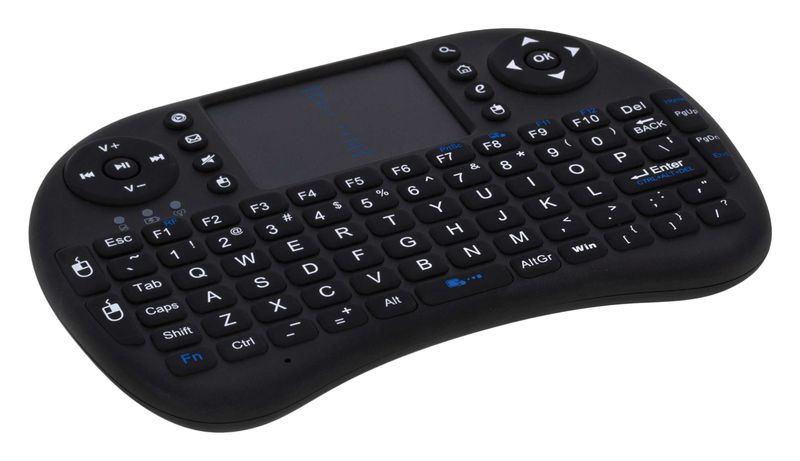 Zoweetek 2.4Ghz 92 Key Mini Wireless Keyboard + Touchpad