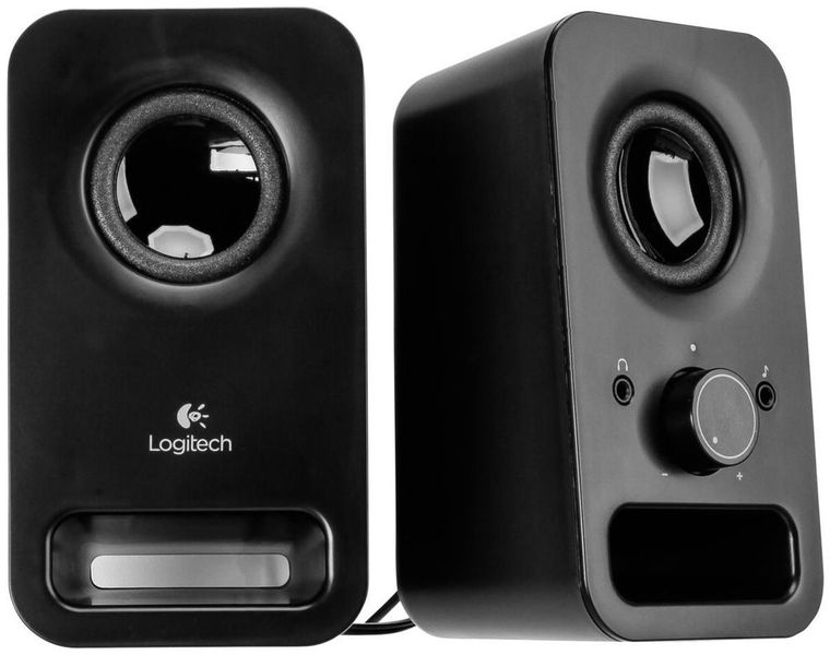 Logitech Z150 Compact Multimedia Stereo Speakers, Integrated Controls,6W