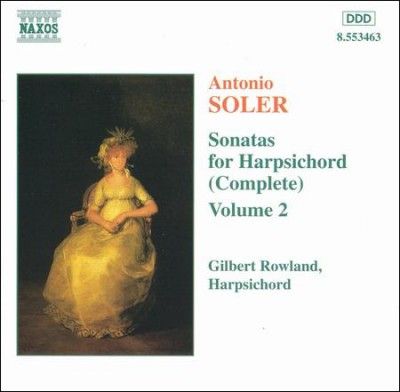 Gilbert Rowland - Soler: Sonatas For Harpsichord Vol 02 (CD)