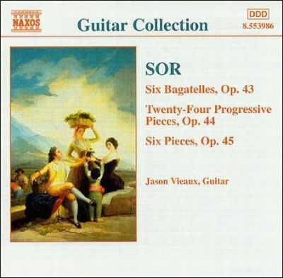 Jason Vieaux - Sor: Complete Guitar Music Vol 10 (CD)