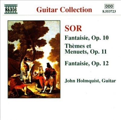 John Holmquist - Sor: Complete Guitar Music Vol 08 (CD)