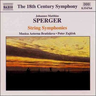 Peter Zajicek - Sperger: String Symphonies (CD)