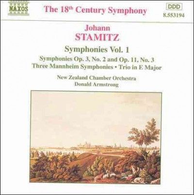Johann Stamitz: Symphonies Vol.1 (CD / Album)