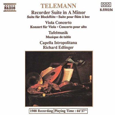 Edlinger - Telemann: Recorder Suite (CD)