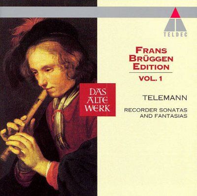 Bruggen/bylsma/leonh - Telemann: Recorder Sonatas &amp; Fantasias (CD)