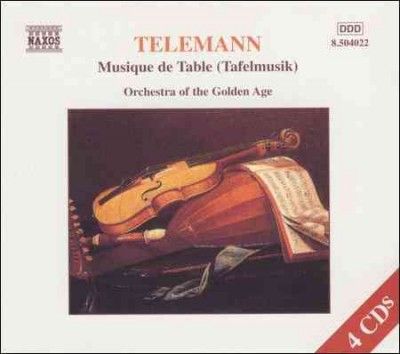 Orch. Of The Golden - Telemann: Musique De Table (tafelmusik) (CD)