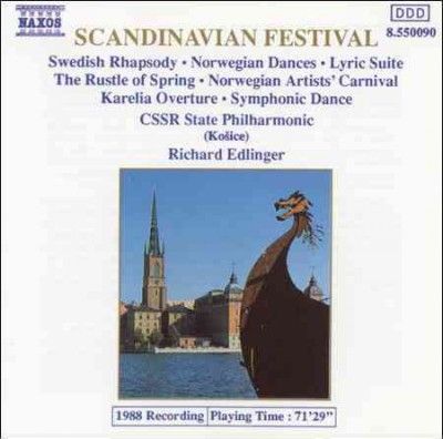 Richard Edlinger - Scandinavian Festival: Swedish Rhapsod (CD)