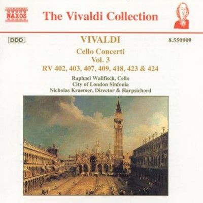 Vivaldi: Cello Concerti - Vol.3 (CD / Album)