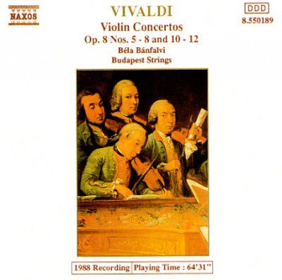 Violin Concertos Op.8 Nos.5-8, 10-12 (CD)