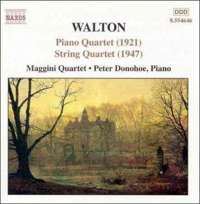 P/maggini Q Donohoe - Walton: Piano String Quartet (CD)