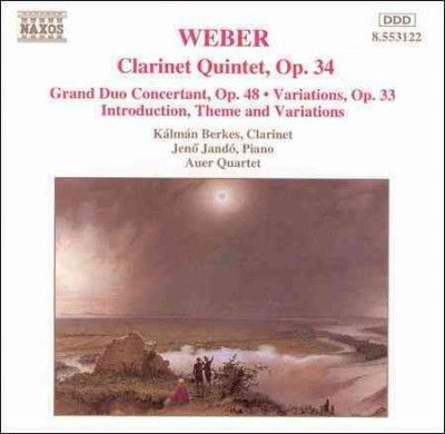 Clarinet Quintet / Grand Duo Concertant / Variations (CD)