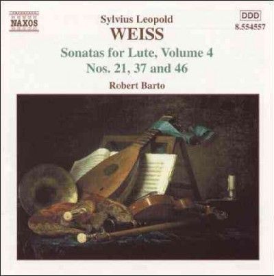 Lute Sonatas Nos.21, 37, 46 Vol.4 (CD)