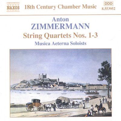 Peter Zajicek - Zimmermann: String Qts Nos 1 - 3 (CD)