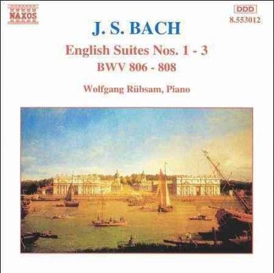 English Suites Nos. 1 - 3 (CD)