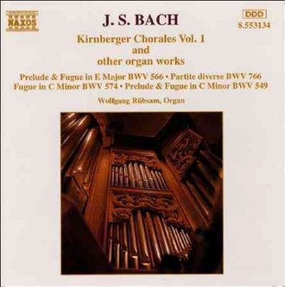 Kirnberger Chorales Vol. 1 (CD)