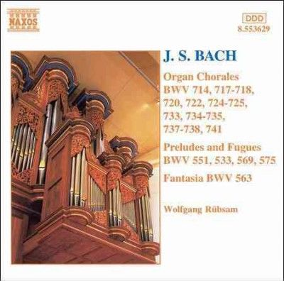 Organ Chorales, Preludes &amp; Fugues (CD)