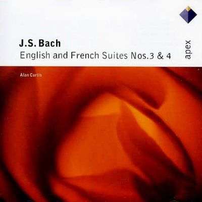Alan Curtis - Bach: English Suites Nos 3 &amp; 4 French (CD)