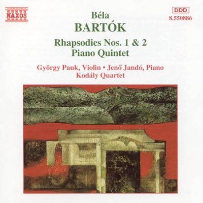 Rhapsodies Nos. 1 &amp; 2 / Piano Quintet / Andante (CD)