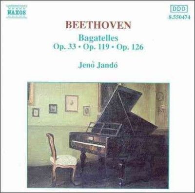 Bagatelles Opp. 33, 119 &amp; 126 (CD)